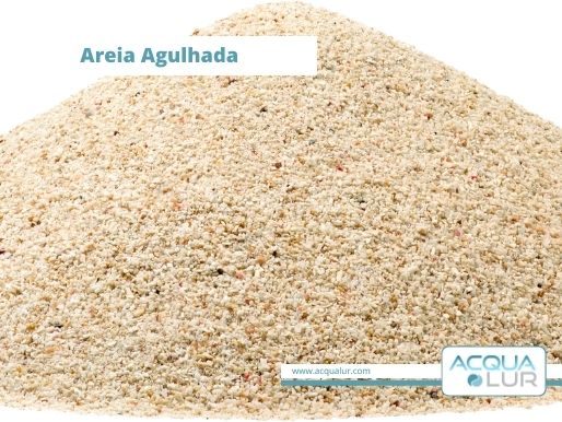 areia agulhada