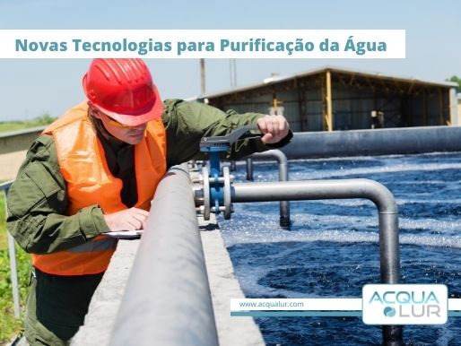 novas tecnologias para purificacao da agua